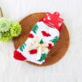 Neue Winter-Bogen-Tie-Strümpfe Großhandel verdickte warme Rohrstrümpfe rote Handtuch Weihnachten Socken